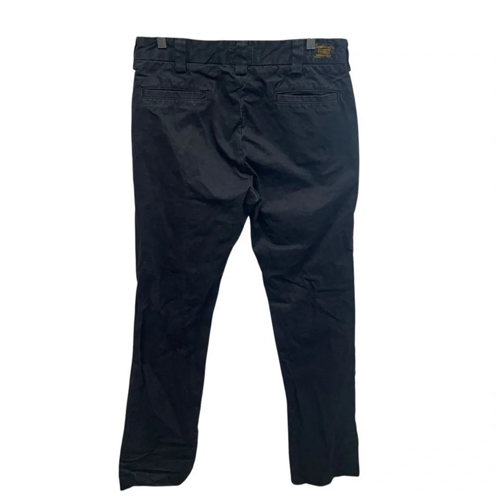 Civilianaire men’s cotton chinos Japanese denim black size 30 inseam 36